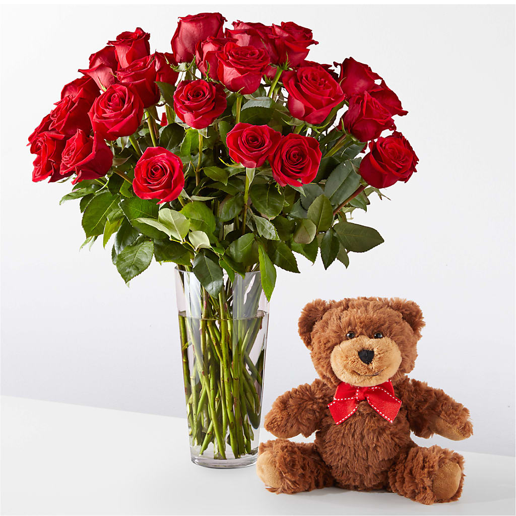 Romantic Long Stem Red Rose Bouquet Bundles – TOWN CENTER FLORIST & GIFTS INC, Orlando FL