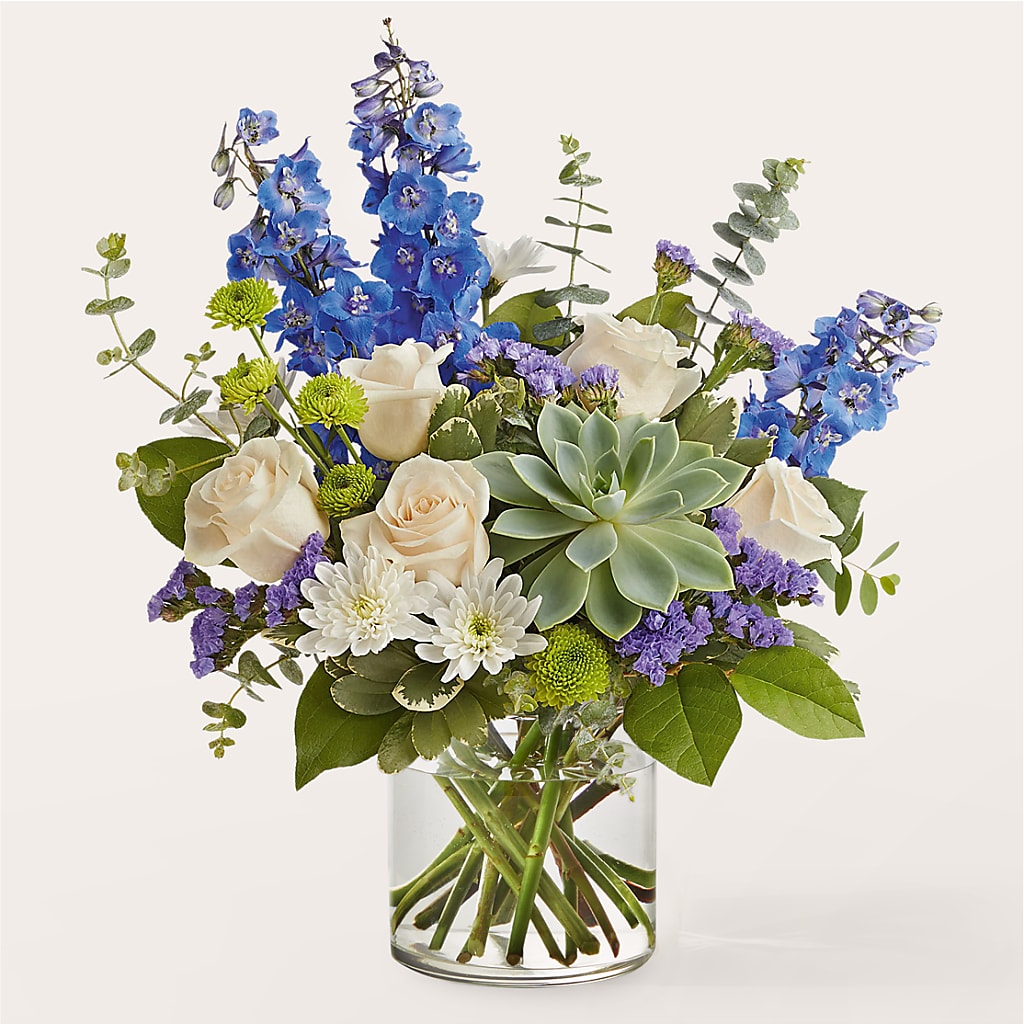 Cerulean Waves Bouquet – TOWN CENTER FLORIST & GIFTS INC, Orlando FL