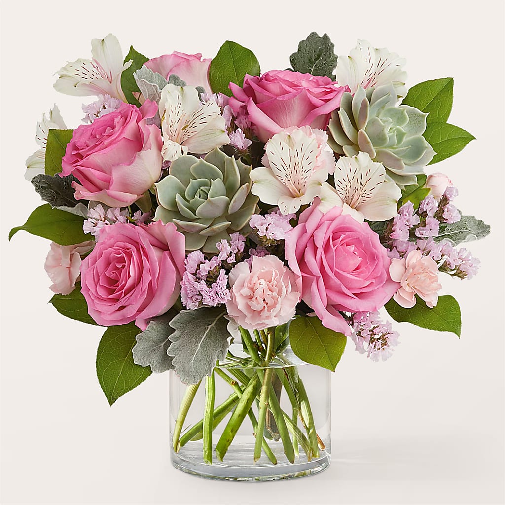 Dusty Rose Bouquet – TOWN CENTER FLORIST & GIFTS INC, Orlando FL
