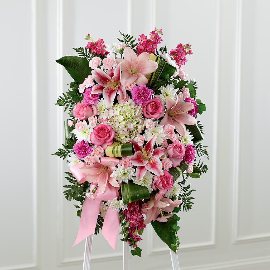 Comforting Standing Spray – TOWN CENTER FLORIST & GIFTS INC, Orlando FL