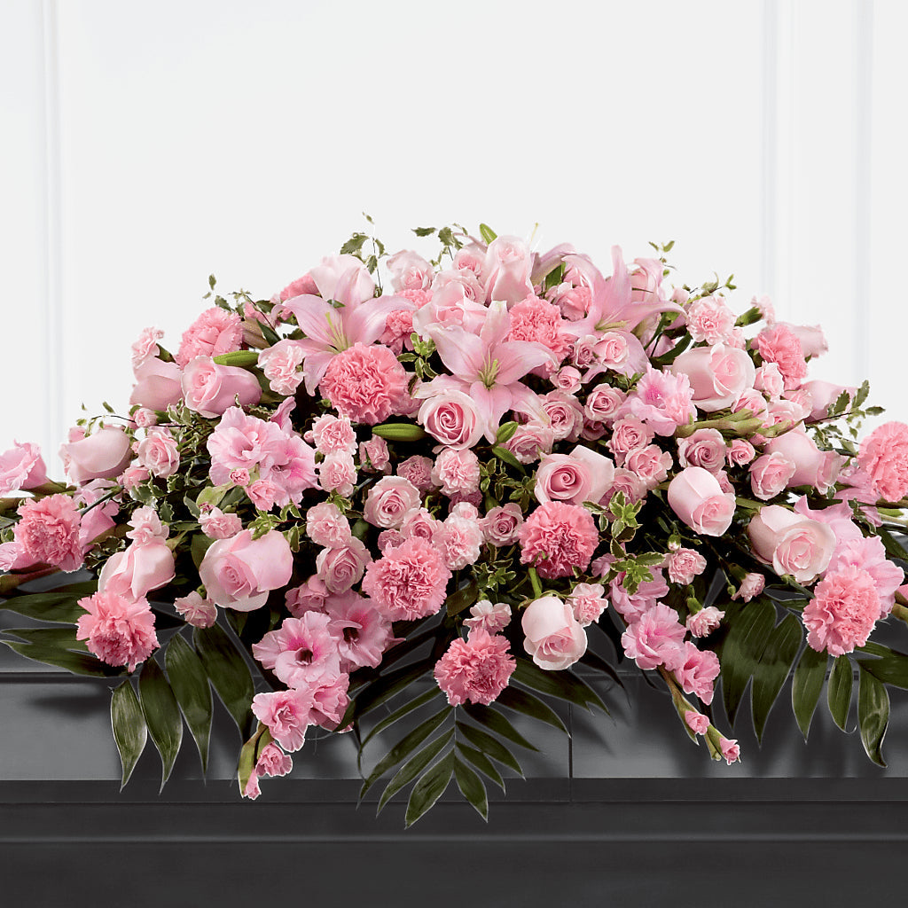 Garden of Comfort Casket Spray (Standard) – TOWN CENTER FLORIST & GIFTS INC, Orlando FL