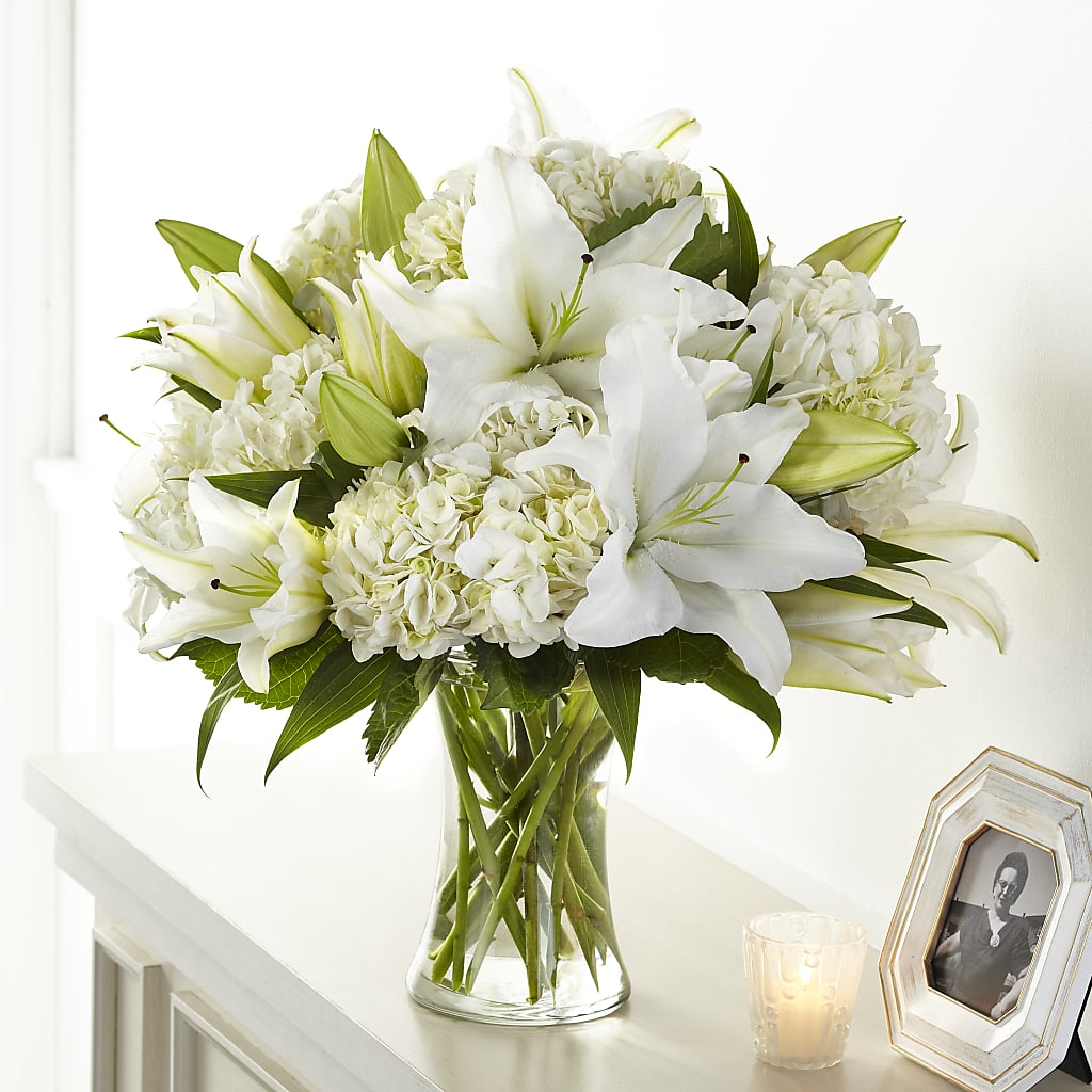 Compassionate Lily Bouquet – TOWN CENTER FLORIST & GIFTS INC, Orlando FL