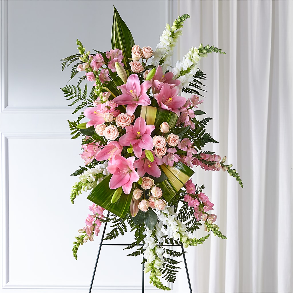 Elegant Embrace Standing Spray – TOWN CENTER FLORIST & GIFTS INC, Orlando FL