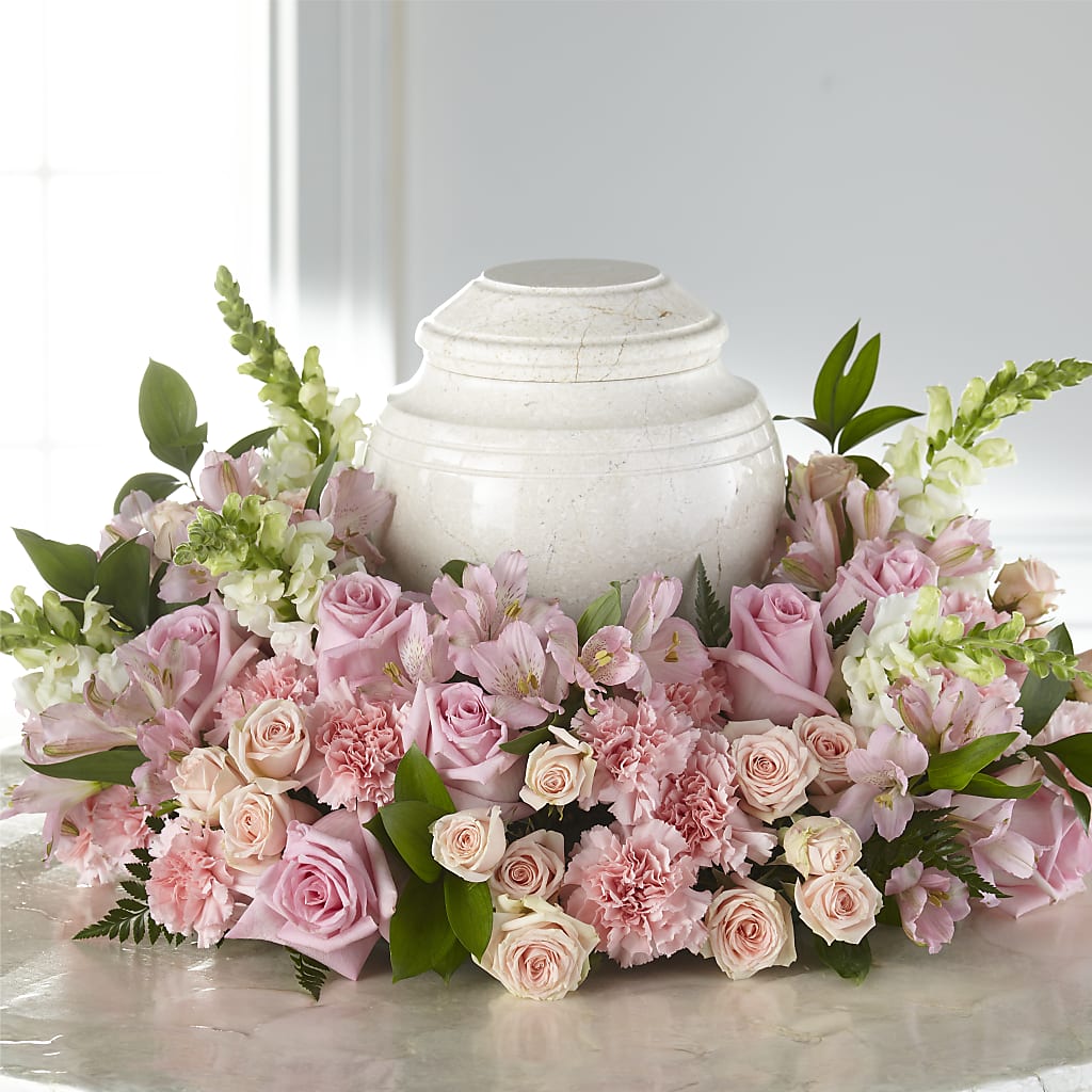 Blooms of Hope Cremation Adornment – TOWN CENTER FLORIST & GIFTS INC, Orlando FL