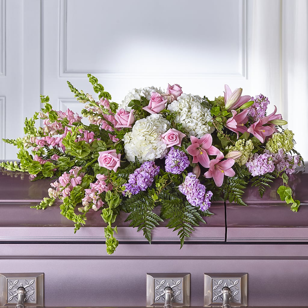 Life's Gratitude Casket Spray – TOWN CENTER FLORIST & GIFTS INC, Orlando FL