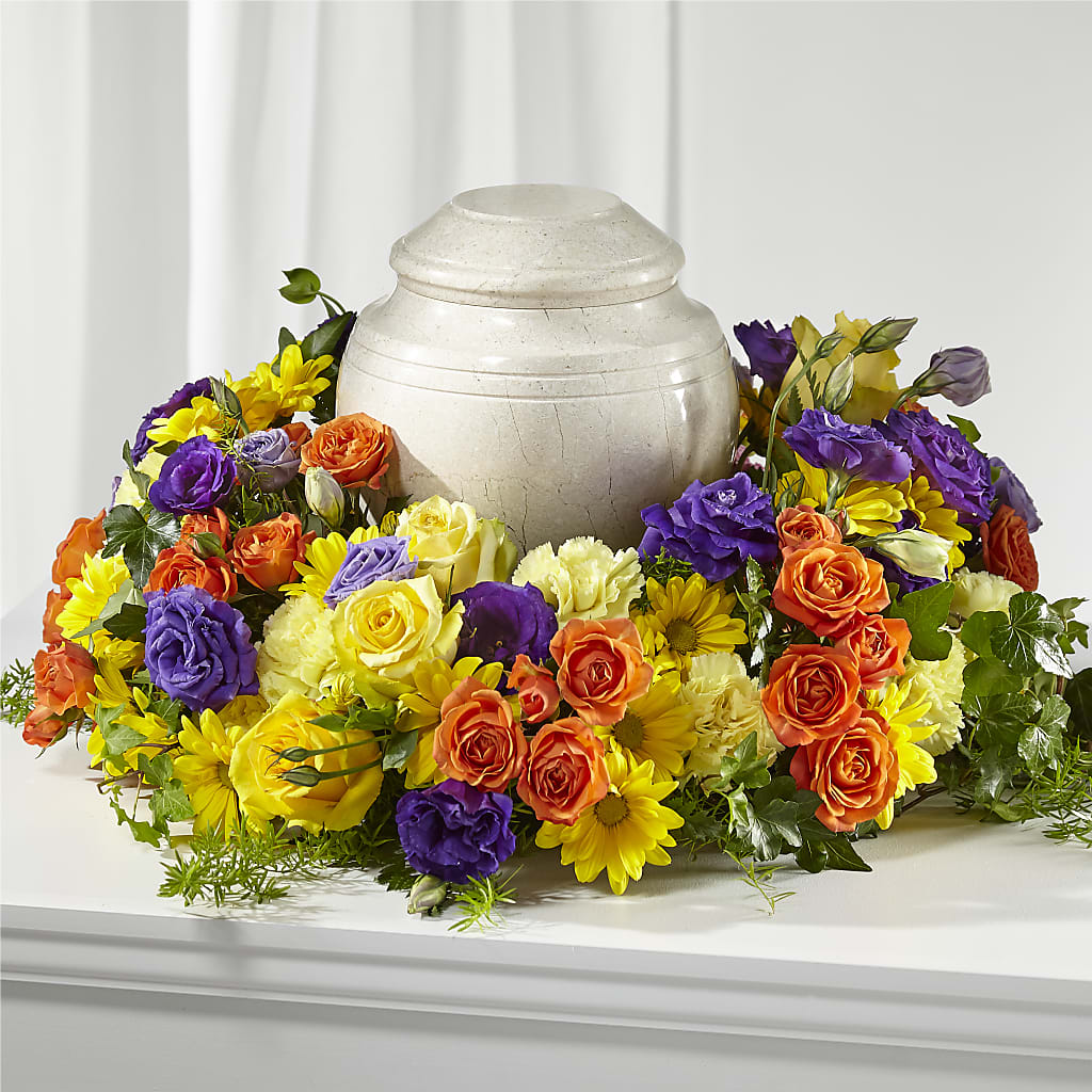 Blossoms of Remembrance Cremation Adornment – TOWN CENTER FLORIST & GIFTS INC, Orlando FL