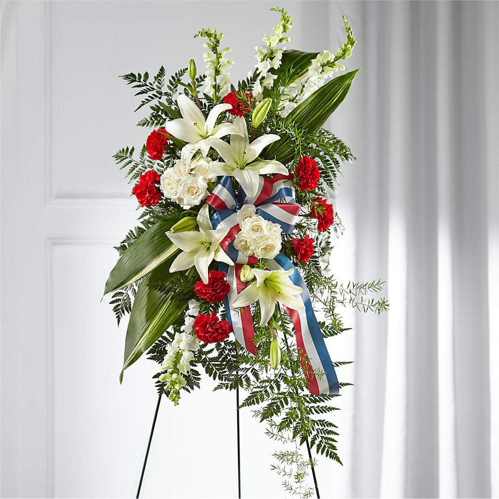 Stars of Life Standing Spray – TOWN CENTER FLORIST & GIFTS INC, Orlando FL