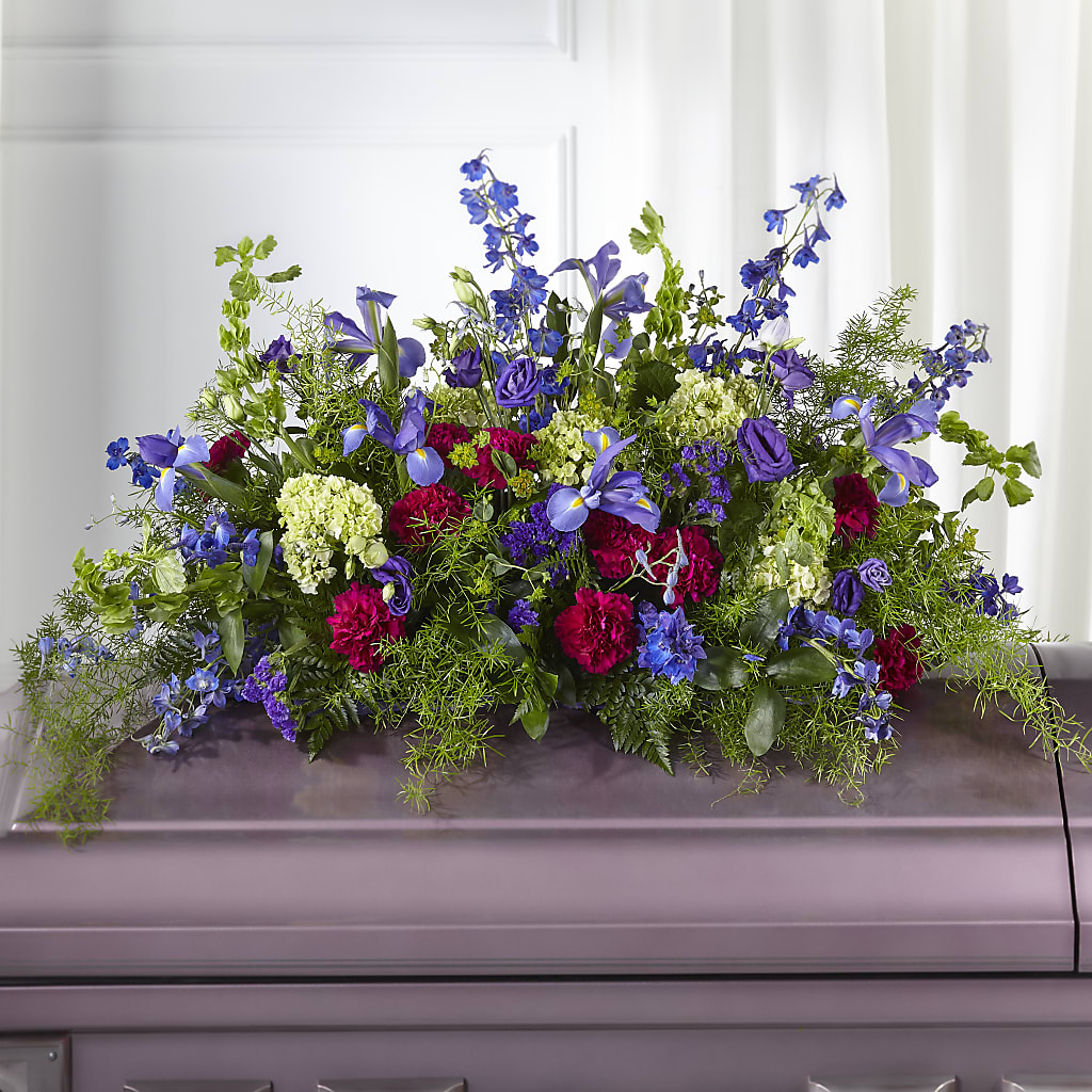 Always Treasured Casket Spray – TOWN CENTER FLORIST & GIFTS INC, Orlando FL