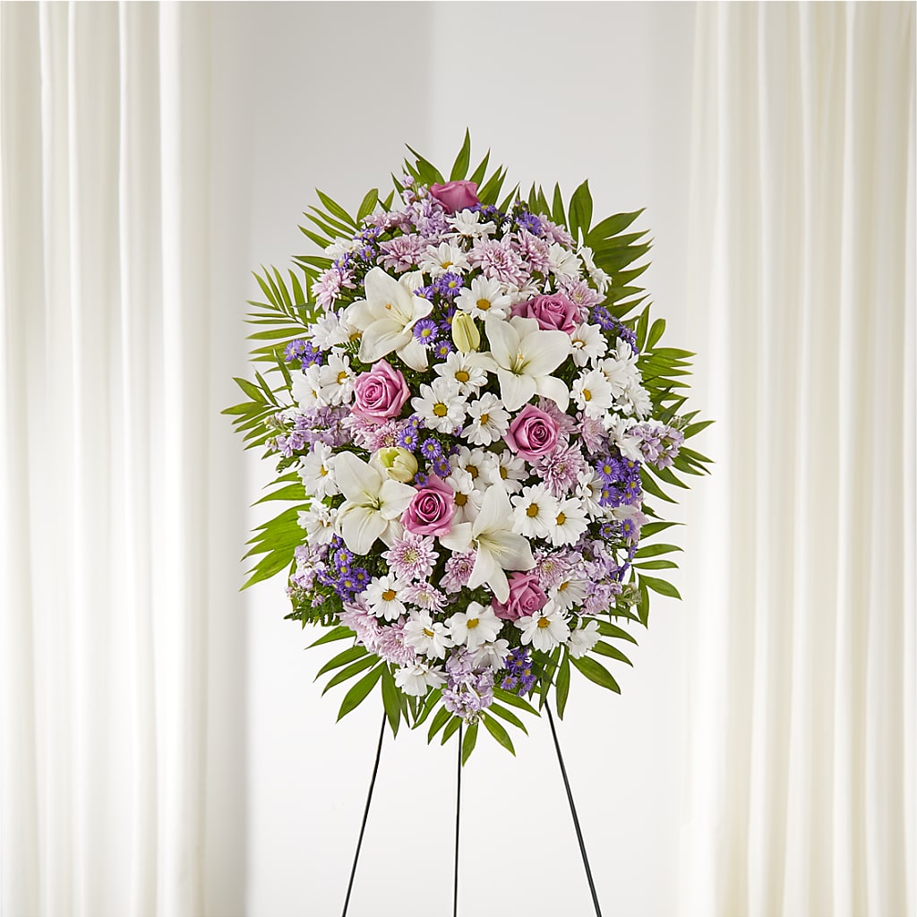 Surrounded by Love Standing Spray – TOWN CENTER FLORIST & GIFTS INC, Orlando FL