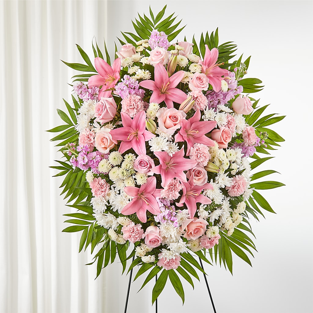 Offering Solace Standing Spray – TOWN CENTER FLORIST & GIFTS INC, Orlando FL