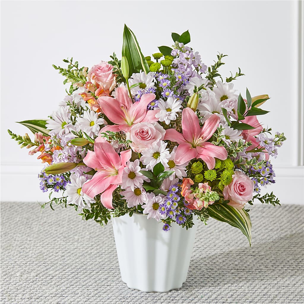 Abundant Compassion Floor Basket – TOWN CENTER FLORIST & GIFTS INC, Orlando FL