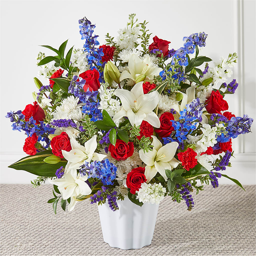 Consoled Floor Basket – TOWN CENTER FLORIST & GIFTS INC, Orlando FL
