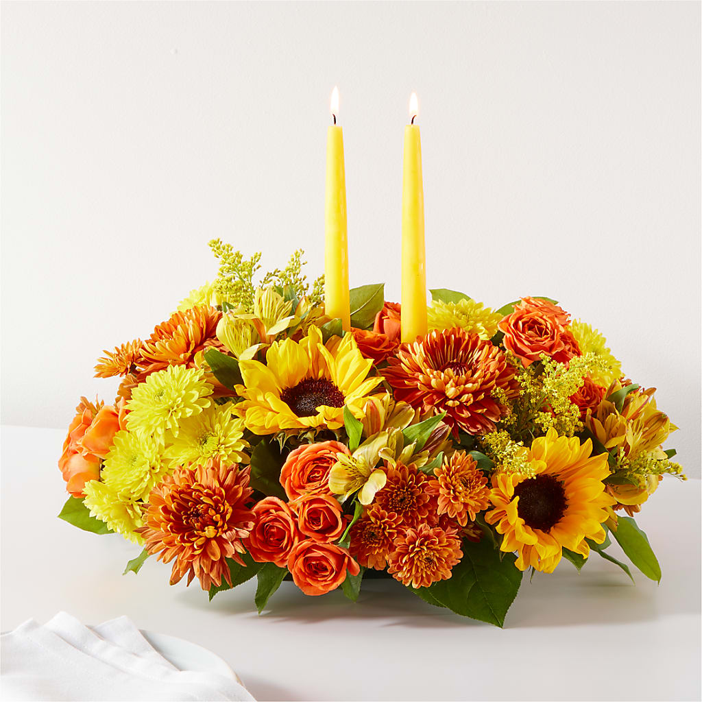 Autumn Harmony Centerpiece – TOWN CENTER FLORIST & GIFTS INC, Orlando FL