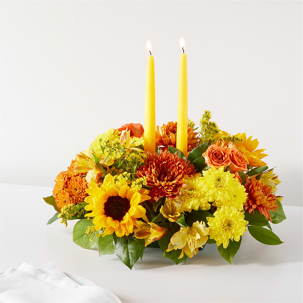 Autumn Harmony Centerpiece – TOWN CENTER FLORIST & GIFTS INC, Orlando FL