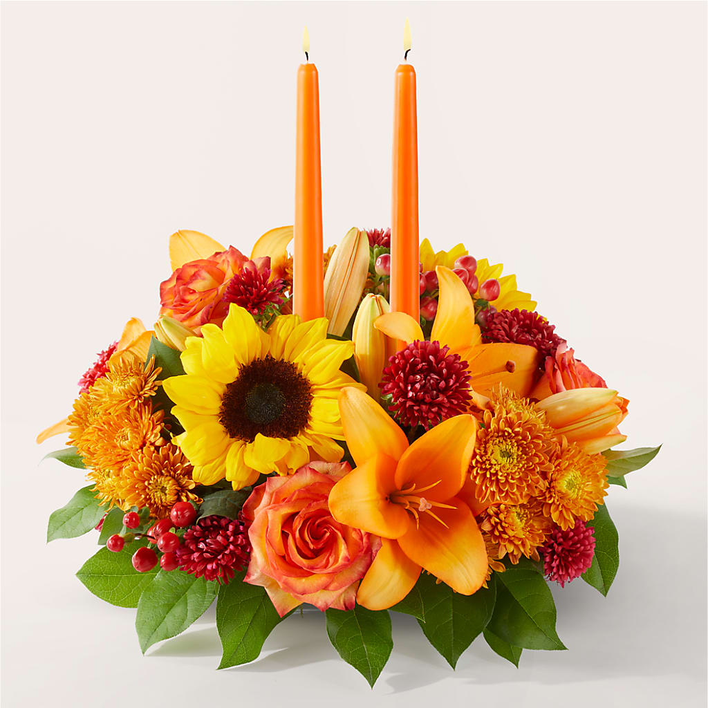 Grateful Centerpiece – TOWN CENTER FLORIST & GIFTS INC, Orlando FL