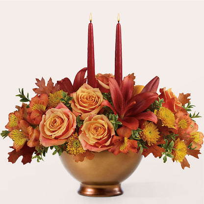 Harvest Table Centerpiece – TOWN CENTER FLORIST & GIFTS INC, Orlando FL