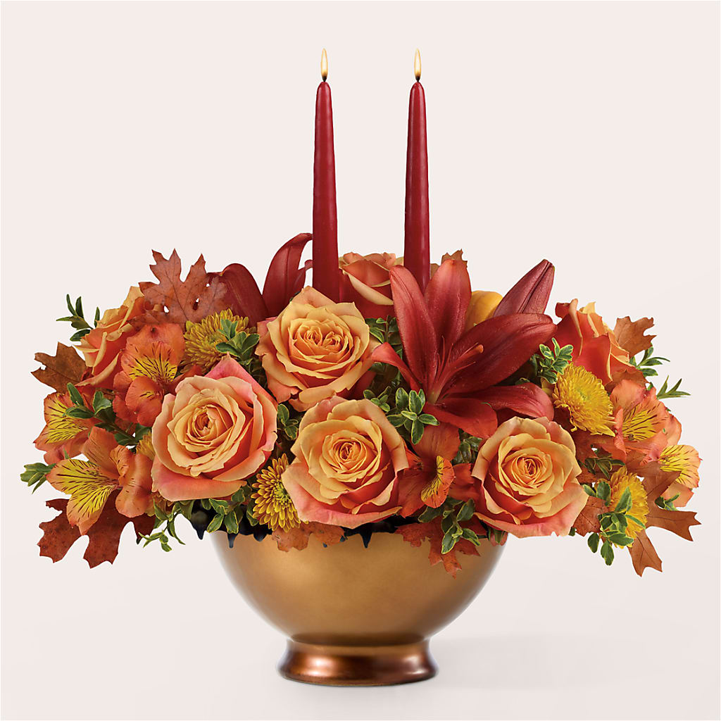 Harvest Table Centerpiece – TOWN CENTER FLORIST & GIFTS INC, Orlando FL