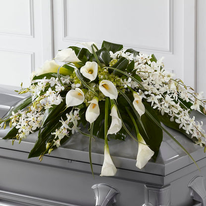 Angel Wings Casket Spray – TOWN CENTER FLORIST & GIFTS INC, Orlando FL