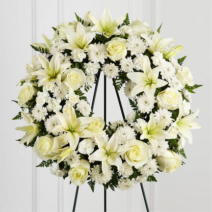 Treasured Tribute Wreath – TOWN CENTER FLORIST & GIFTS INC, Orlando FL