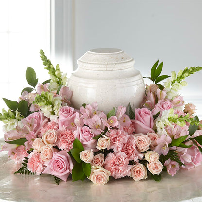 Blooms of Hope Cremation Adornment – TOWN CENTER FLORIST & GIFTS INC, Orlando FL