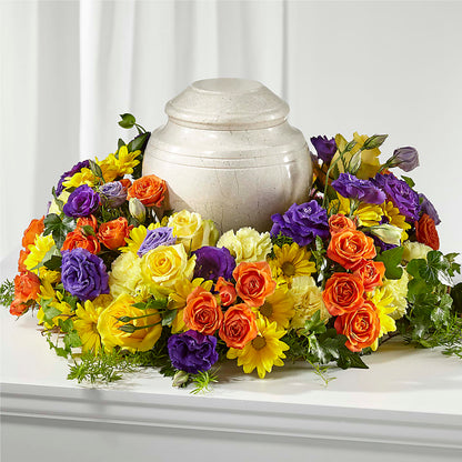 Blossoms of Remembrance Cremation Adornment – TOWN CENTER FLORIST & GIFTS INC, Orlando FL