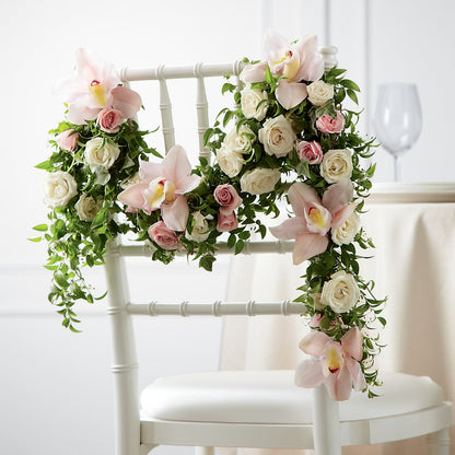 Orchid Rose Chair Décor – TOWN CENTER FLORIST & GIFTS INC, Orlando FL